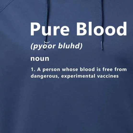 Pure Blood Definition Performance Fleece Hoodie