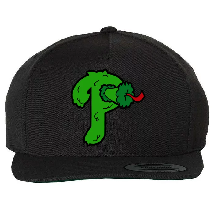 Phanatic Baseball Design Wool Snapback Cap