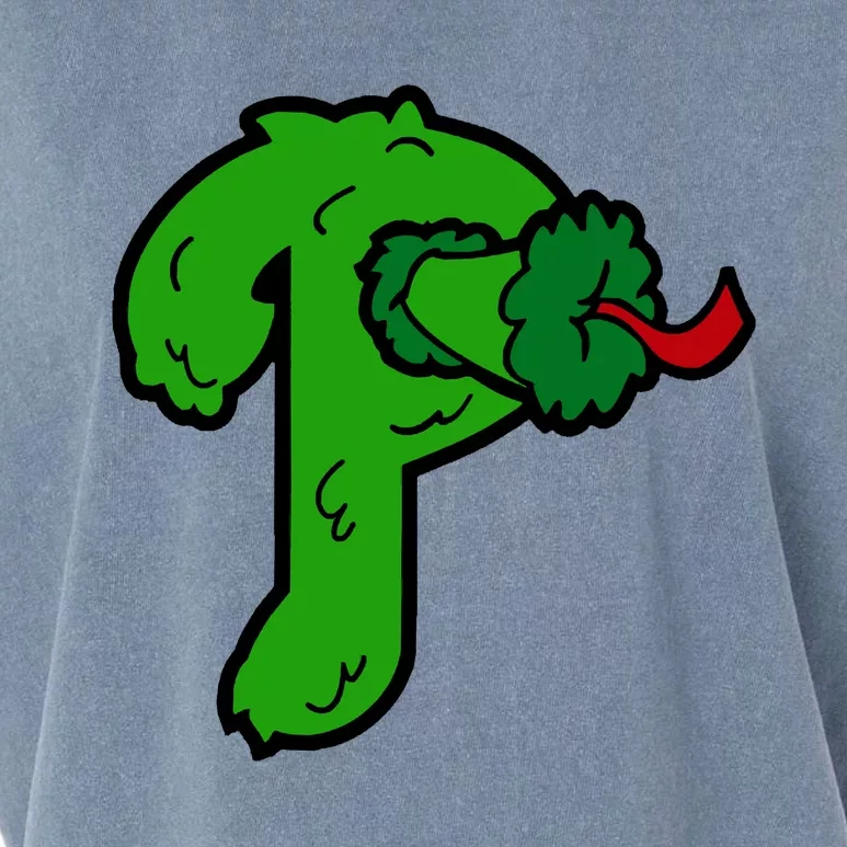 Phanatic Baseball Design Garment-Dyed Women's Muscle Tee