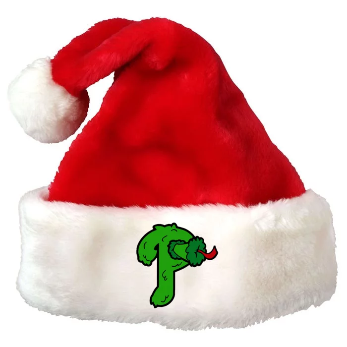 Phanatic Baseball Design Premium Christmas Santa Hat