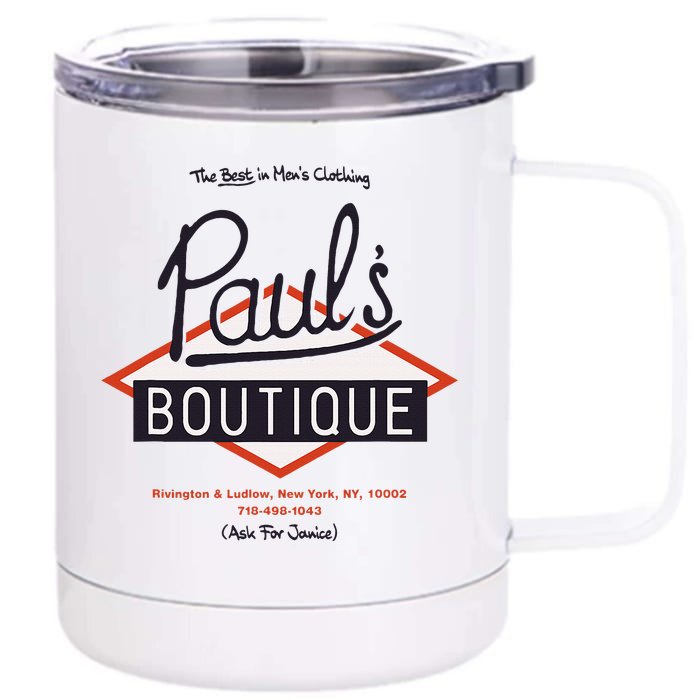 Paul Boutique Diamond Front & Back 12oz Stainless Steel Tumbler Cup