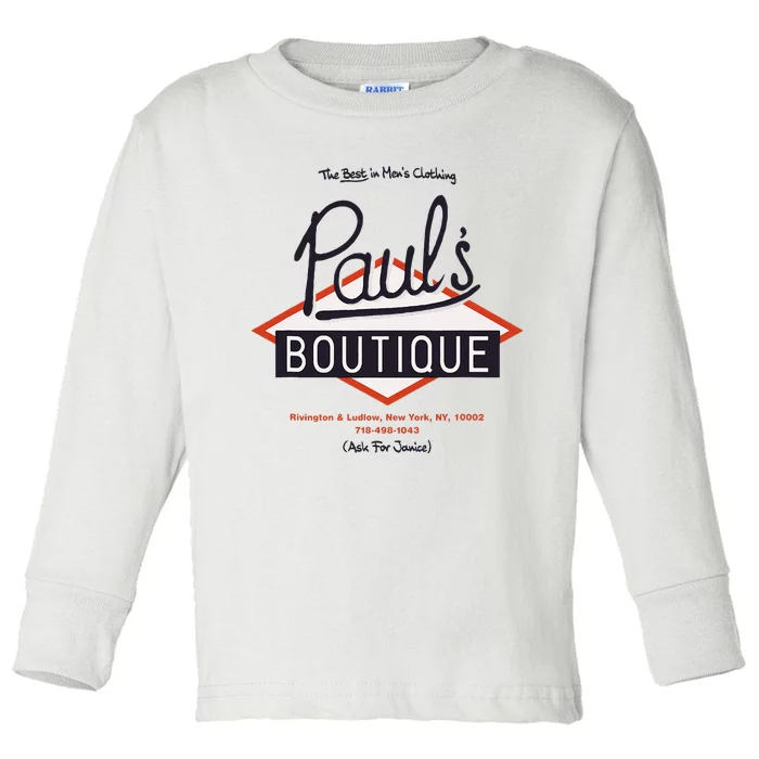 Paul Boutique Diamond Toddler Long Sleeve Shirt