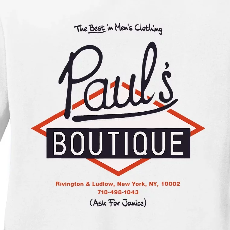 Paul Boutique Diamond Ladies Long Sleeve Shirt