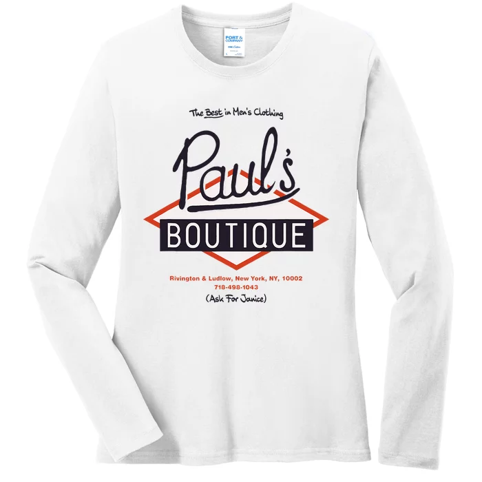 Paul Boutique Diamond Ladies Long Sleeve Shirt