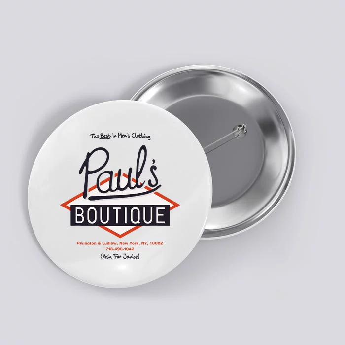 Paul Boutique Diamond Logo Button