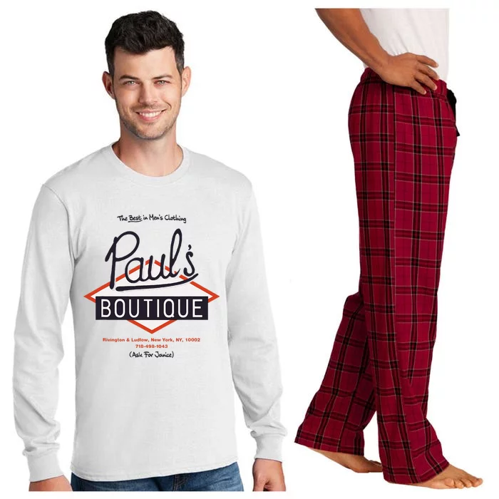 Paul Boutique Diamond Logo Long Sleeve Pajama Set