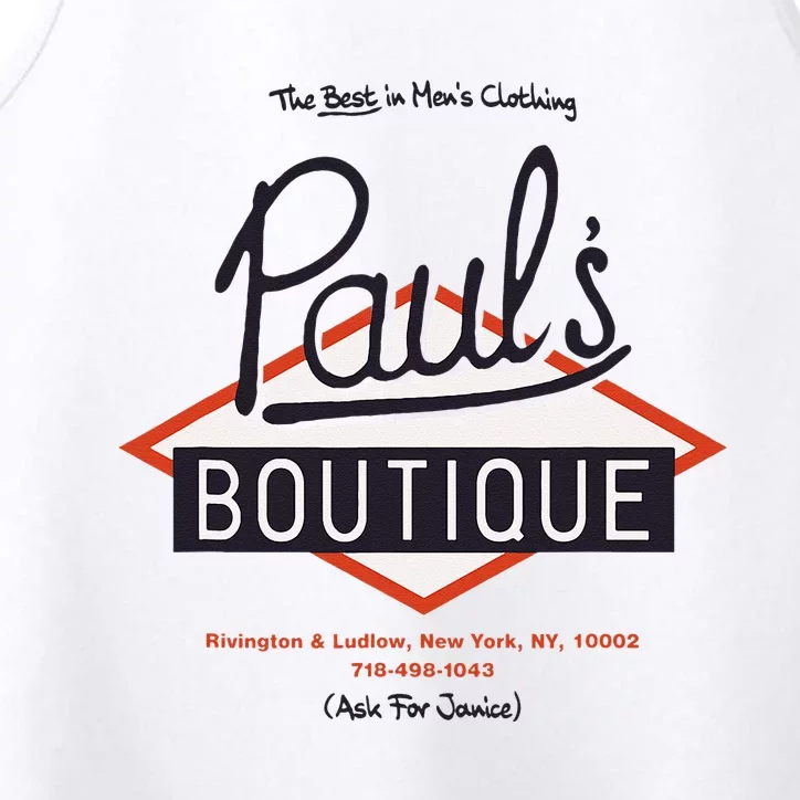 Paul Boutique Diamond Logo Performance Tank