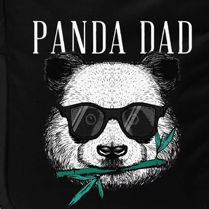 Panda Bear Dad Coolest Father Fun Fathers Day Sunglasses Impact Tech Backpack