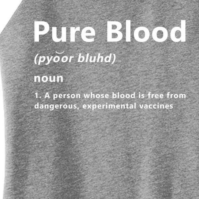 Pure Blood Definition Women’s Perfect Tri Rocker Tank