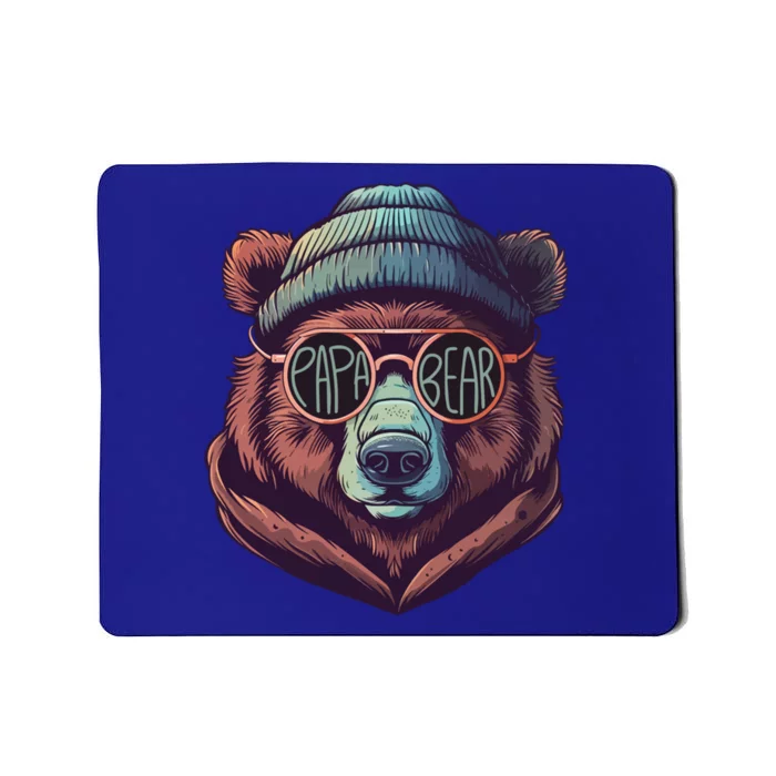 Papa Bear Dad Humor FatherS Day Gift Mousepad