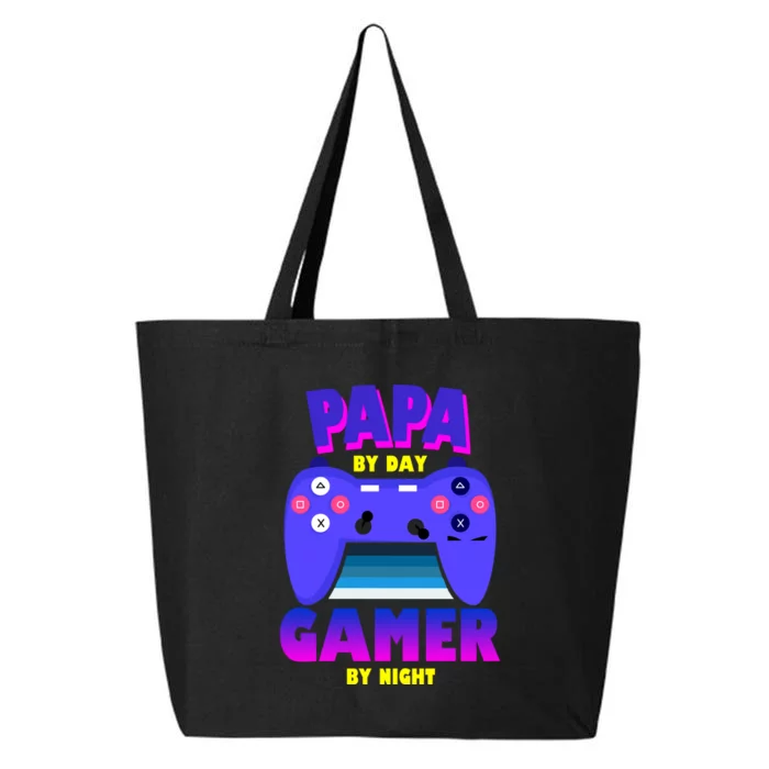 Papa By Day Gamer By Night 25L Jumbo Tote