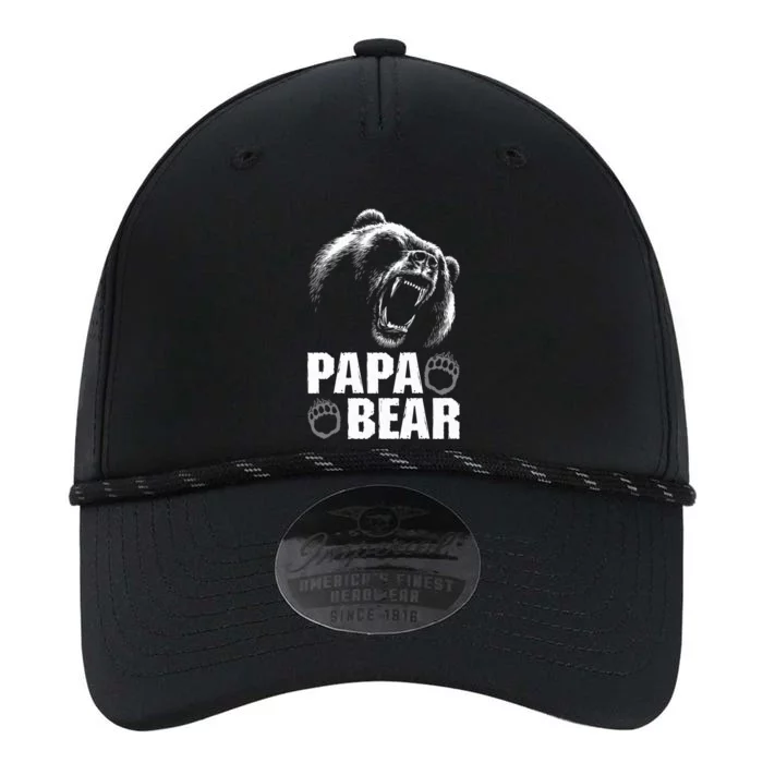 Papa Bear Dad Fathers Day Cool Gift Performance The Dyno Cap