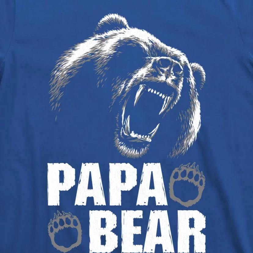 Papa Bear Dad Fathers Day Cool Gift T-Shirt