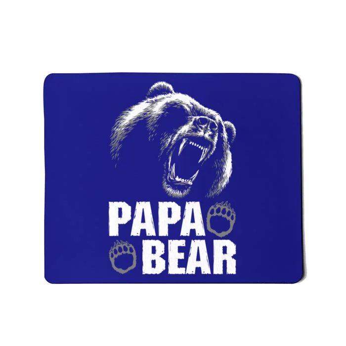 Papa Bear Dad Fathers Day Cool Gift Mousepad