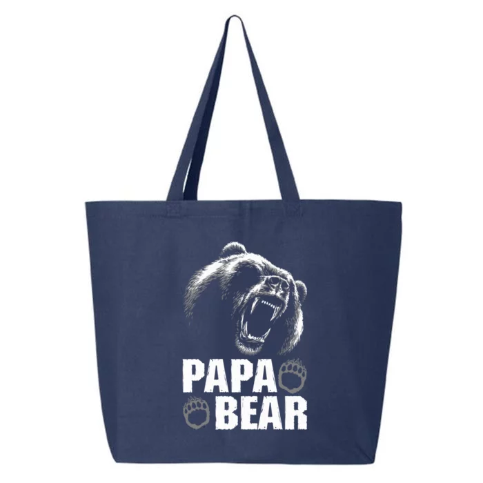 Papa Bear Dad Fathers Day Cool Gift 25L Jumbo Tote