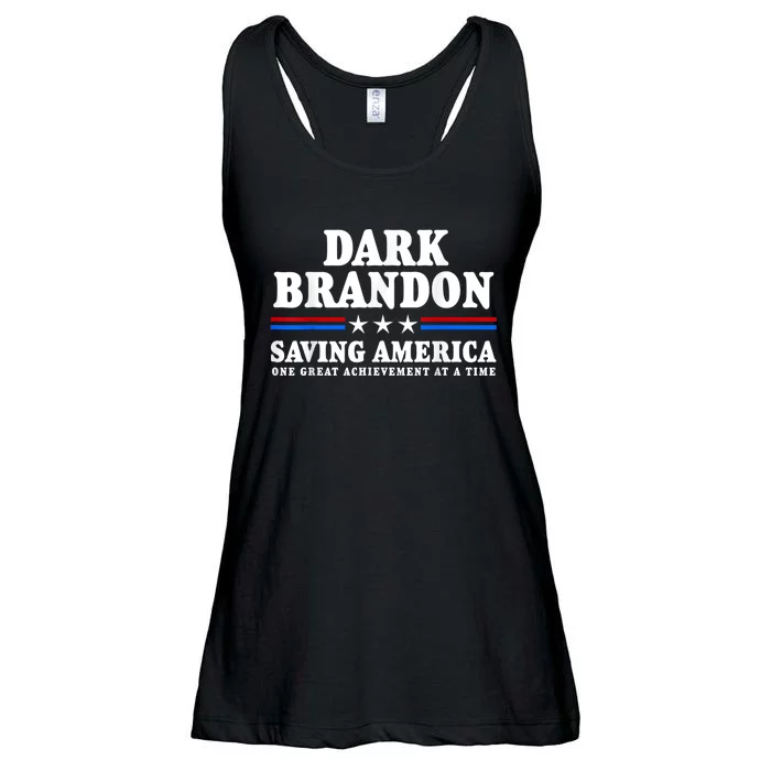 Pro Biden Dark Brandon Saving America Political Ladies Essential Flowy Tank