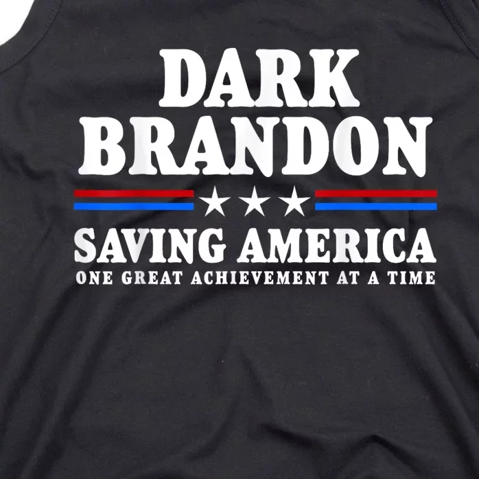 Pro Biden Dark Brandon Saving America Political Tank Top