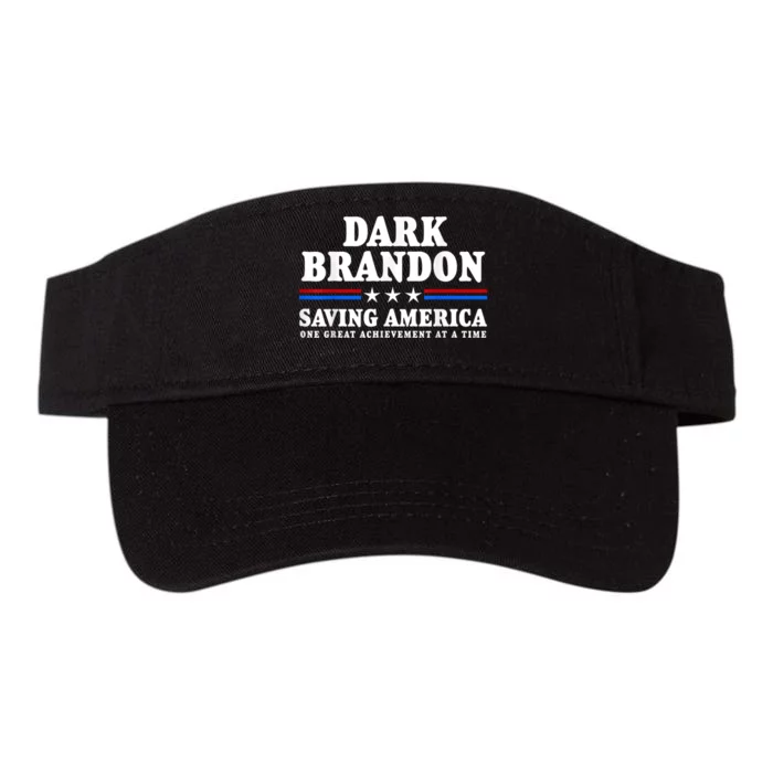 Pro Biden Dark Brandon Saving America Political Valucap Bio-Washed Visor