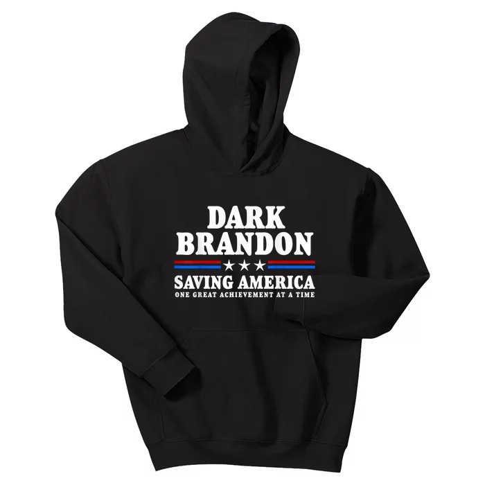 Pro Biden Dark Brandon Saving America Political Kids Hoodie