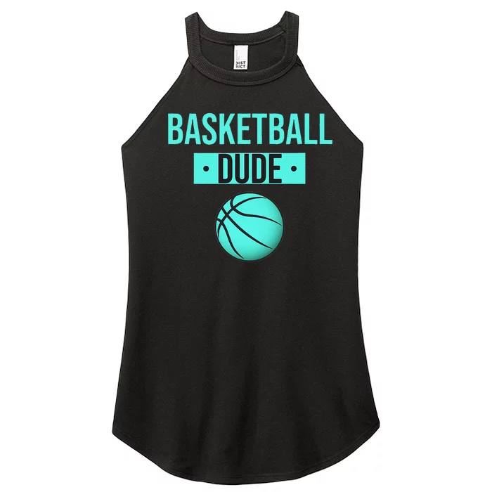 Perfect Basketball Dude Merchandise funny sport Women’s Perfect Tri Rocker Tank