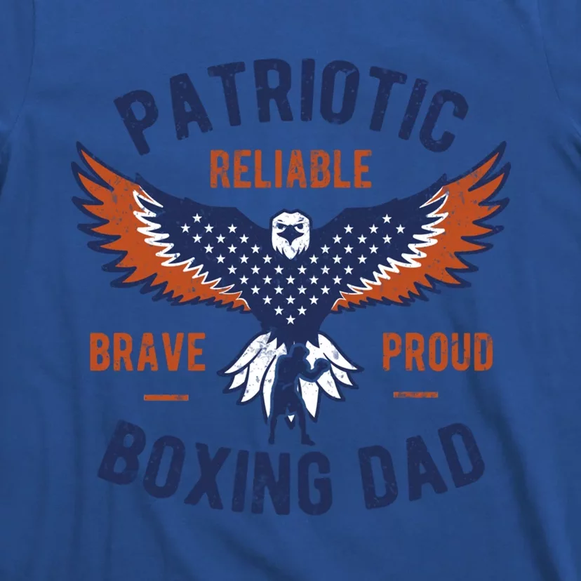 Patriotic Boxing Dad Cool Gift T-Shirt