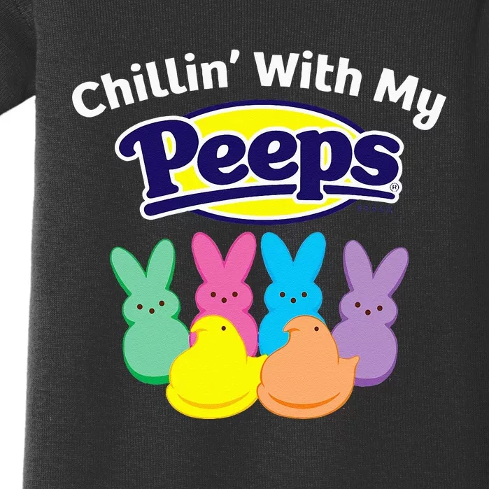 Peeps Black Easter Baby Bodysuit