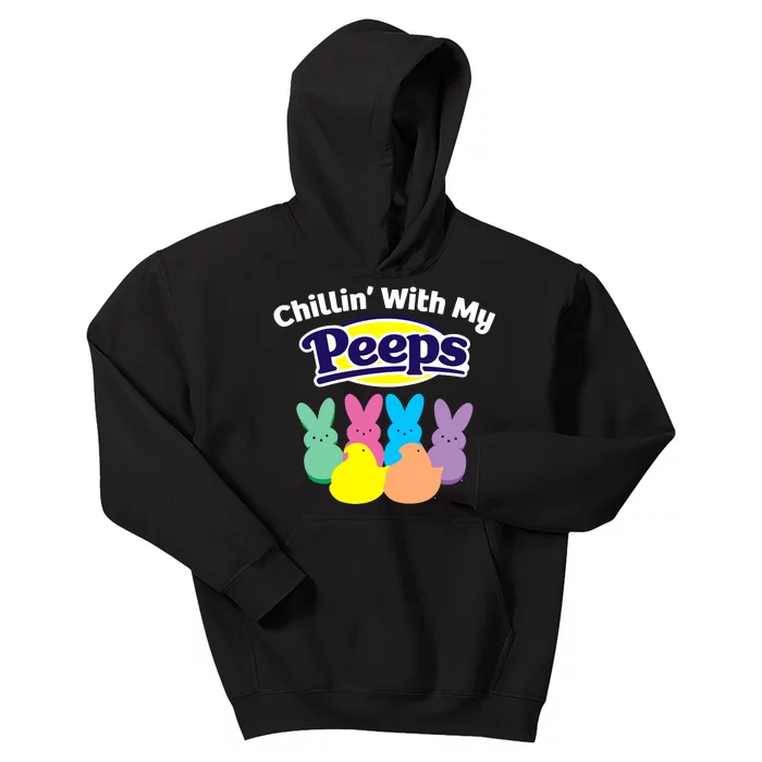 Peeps Black Easter Kids Hoodie