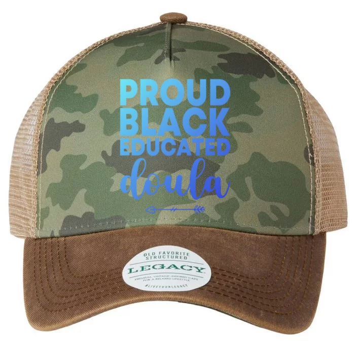 Proud Black Educated Doula Birth Doulas Newborn Labor Coach Gift Legacy Tie Dye Trucker Hat