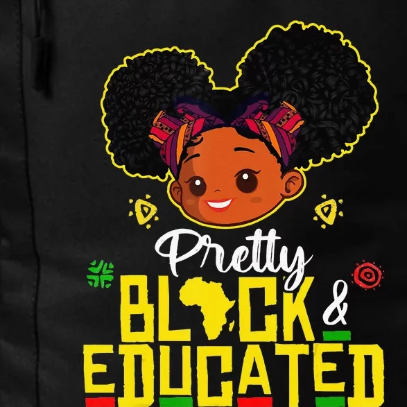 Pretty Black Educated Black History African Daily Commute Backpack