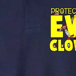 Protected By Evil Clowns Softstyle Adult Sport Polo