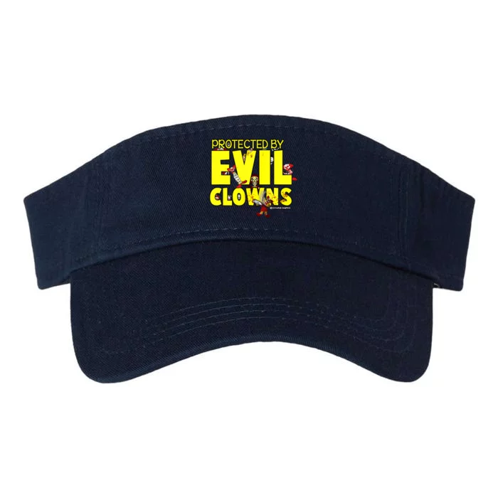 Protected By Evil Clowns Valucap Bio-Washed Visor