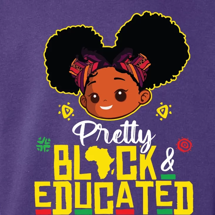 Pretty Black Educated Black History Girl African Toddler Hoodie