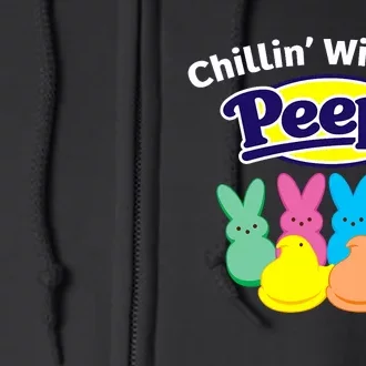 Peeps Black Easter Full Zip Hoodie