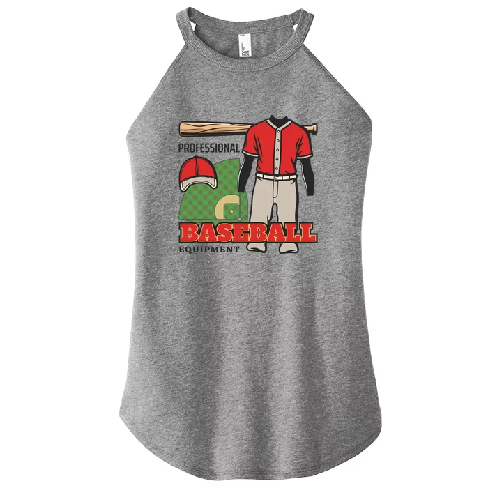 Professional Baseball Equipment Home Run Attire Women’s Perfect Tri Rocker Tank