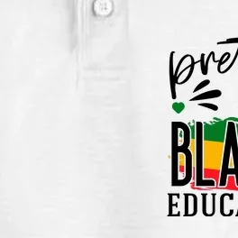 Pretty Black Educated For Black History Month Gift Dry Zone Grid Performance Polo