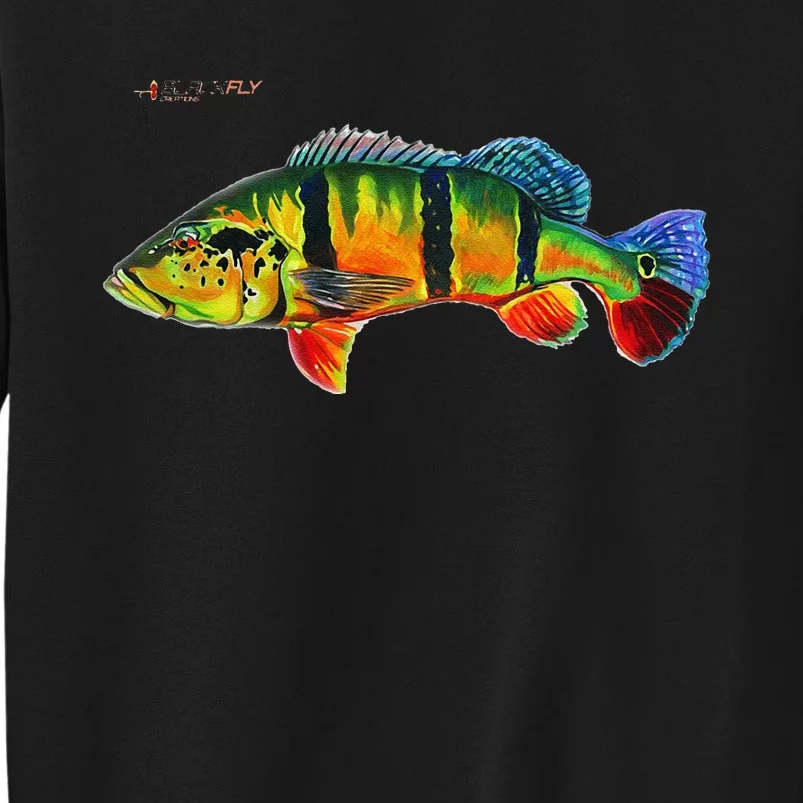 Peacock Bass Fishing Fish & Hoodies By Black Fly Tall Sweatshirt