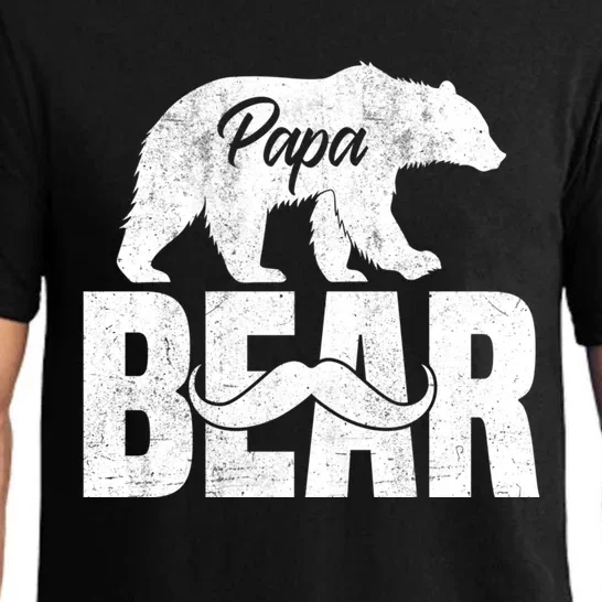 Papa Bear For Fathers Day For Grandpa Papa Bear Funny Pajama Set