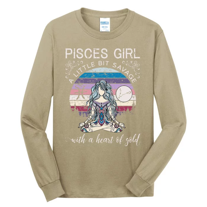 Pisces Birthday For Women March Gift Tall Long Sleeve T-Shirt