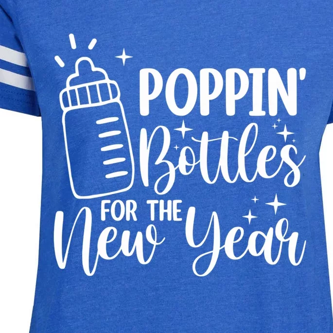 Poppin Bottles For The New Year Enza Ladies Jersey Football T-Shirt