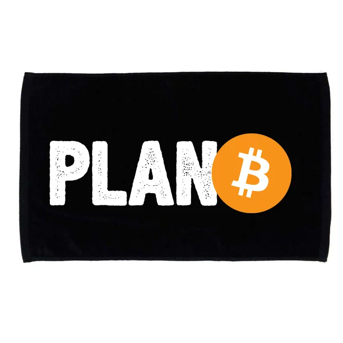 Plan B Funny Bitcoin Microfiber Hand Towel