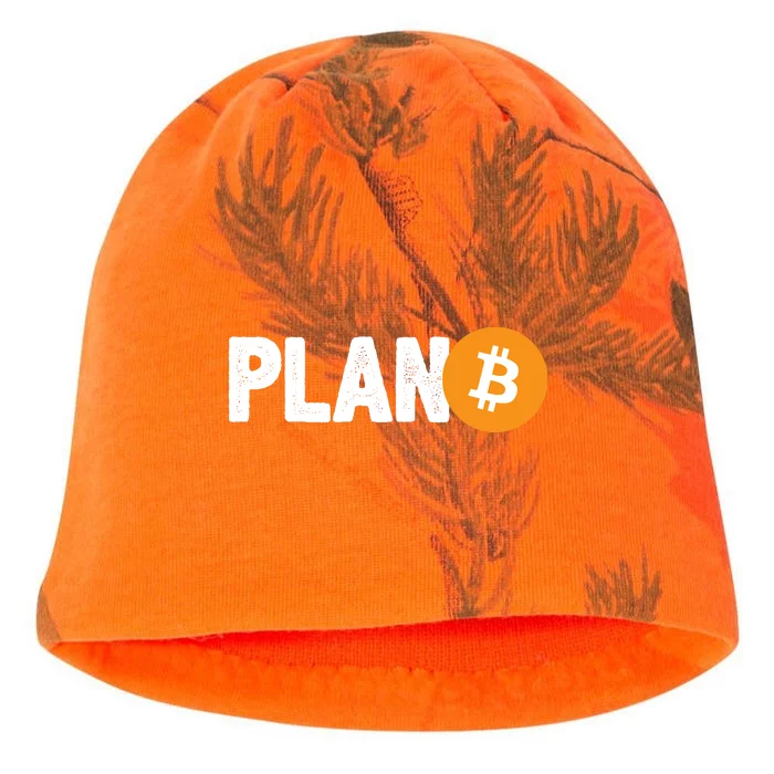 Plan B Funny Bitcoin Kati - Camo Knit Beanie