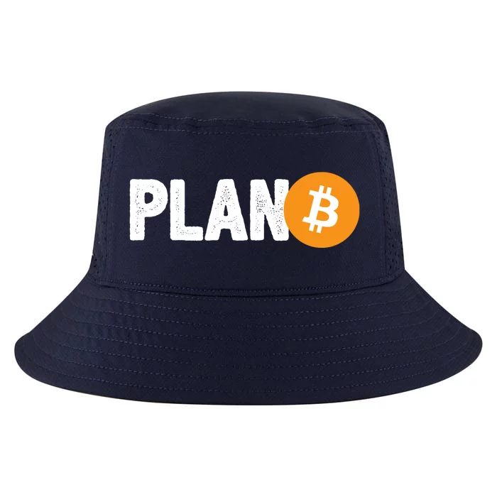 Plan B Funny Bitcoin Cool Comfort Performance Bucket Hat