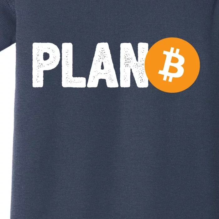 Plan B Funny Bitcoin Baby Bodysuit