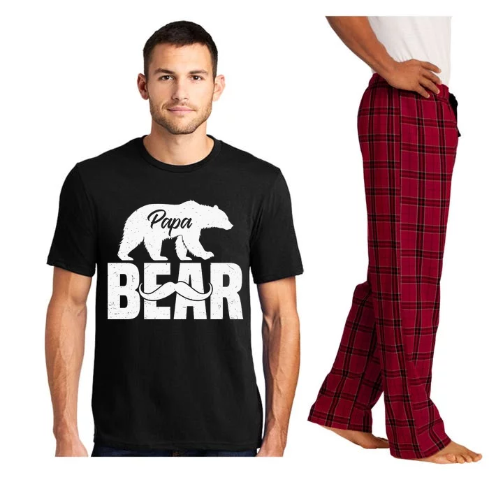 Papa Bear FatherS Day Graphic Pajama Set