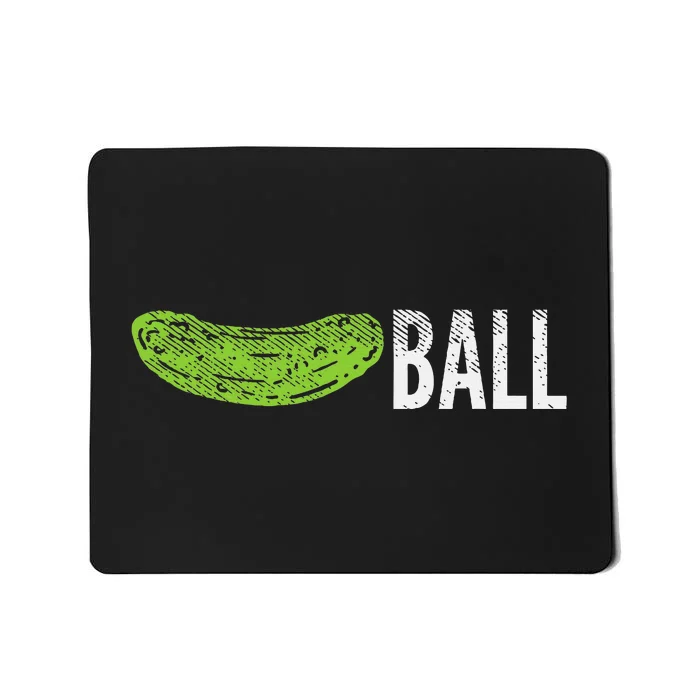 Pickle Ball Funny Pickleball Sport Pun Player Mousepad