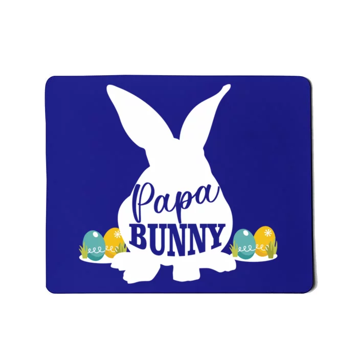 Papa Bunny Funny Matching Easter Gift Gift Mousepad