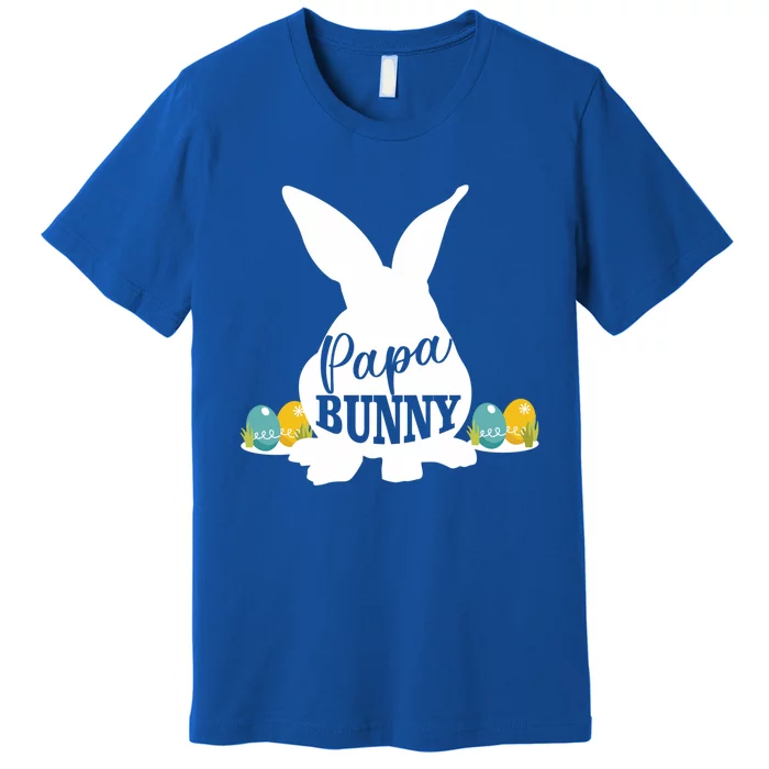 Papa Bunny Funny Matching Easter Gift Gift Premium T-Shirt