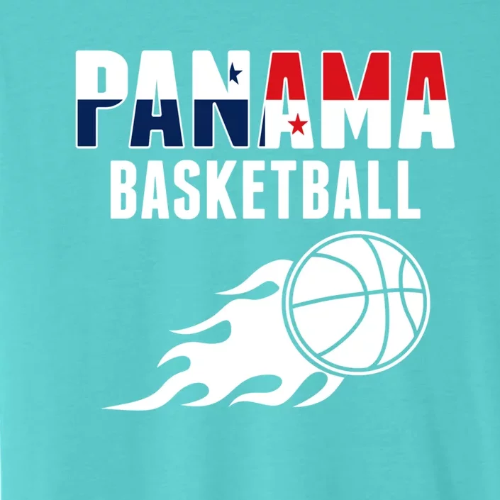 Panama Basketball Fans Jersey Gift Panaian Flag Sport Lovers Gift ChromaSoft Performance T-Shirt