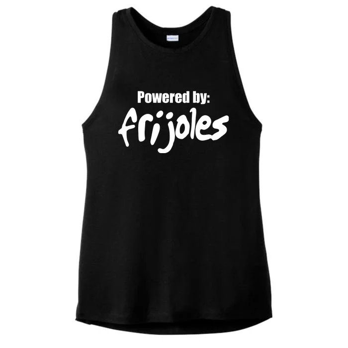 Powered By Frijoles Ladies Tri-Blend Wicking Tank