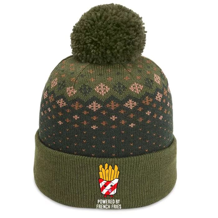 Powered By French Fries The Baniff Cuffed Pom Beanie